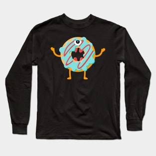 Monster Donut Long Sleeve T-Shirt